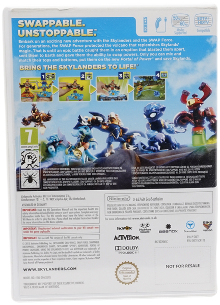 Skylanders : Swap Force (Wii)