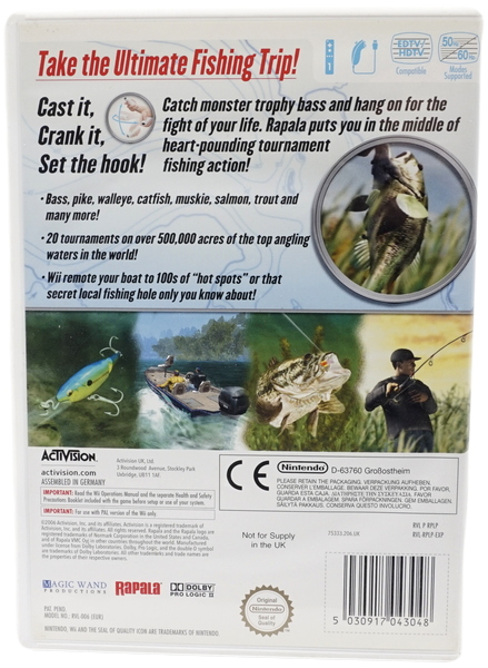 Rapala : Tournament Fishing (Wii)