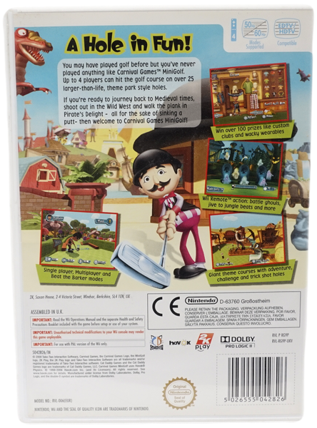Carnival Games : Mini Golf (Wii)
