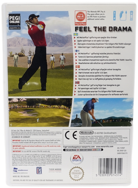 Tiger Woods PGA Tour 10 (Wii)