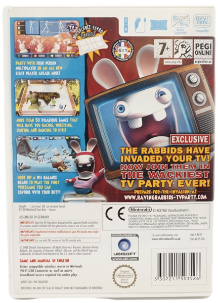 Rayman Raving Rabbids TV Party (Wii)