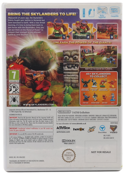Skylanders Giants (Wii)