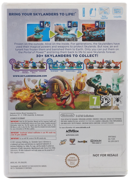 Skylanders : Spyro’s Adventure (Wii)