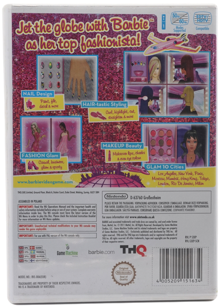Barbie : Jet, Set & Style (Wii)