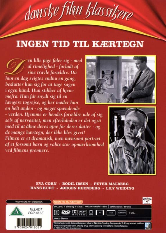 Ingen tid til kærtegn (DVD)