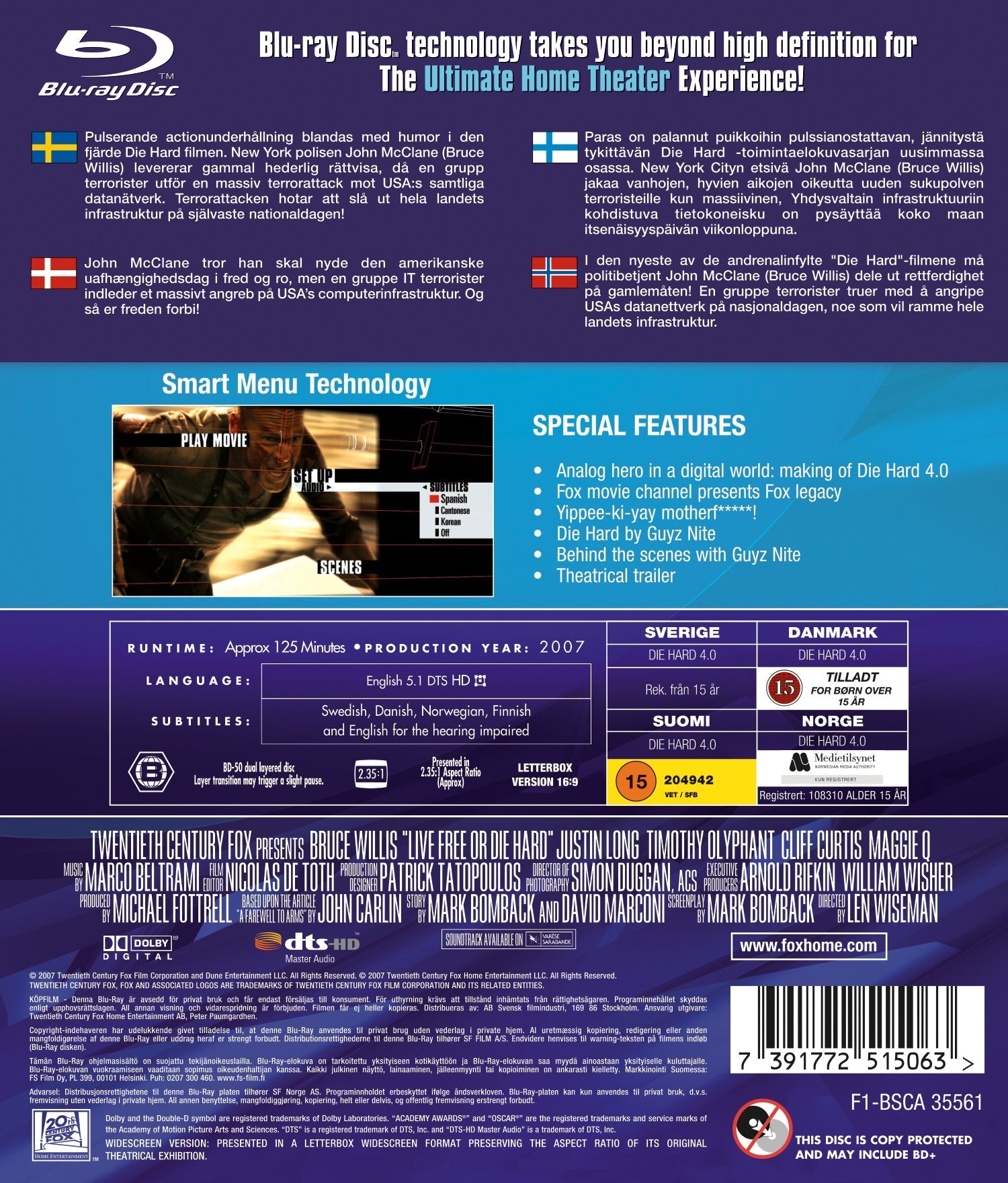 Die Hard 4.0 (Blu-ray)