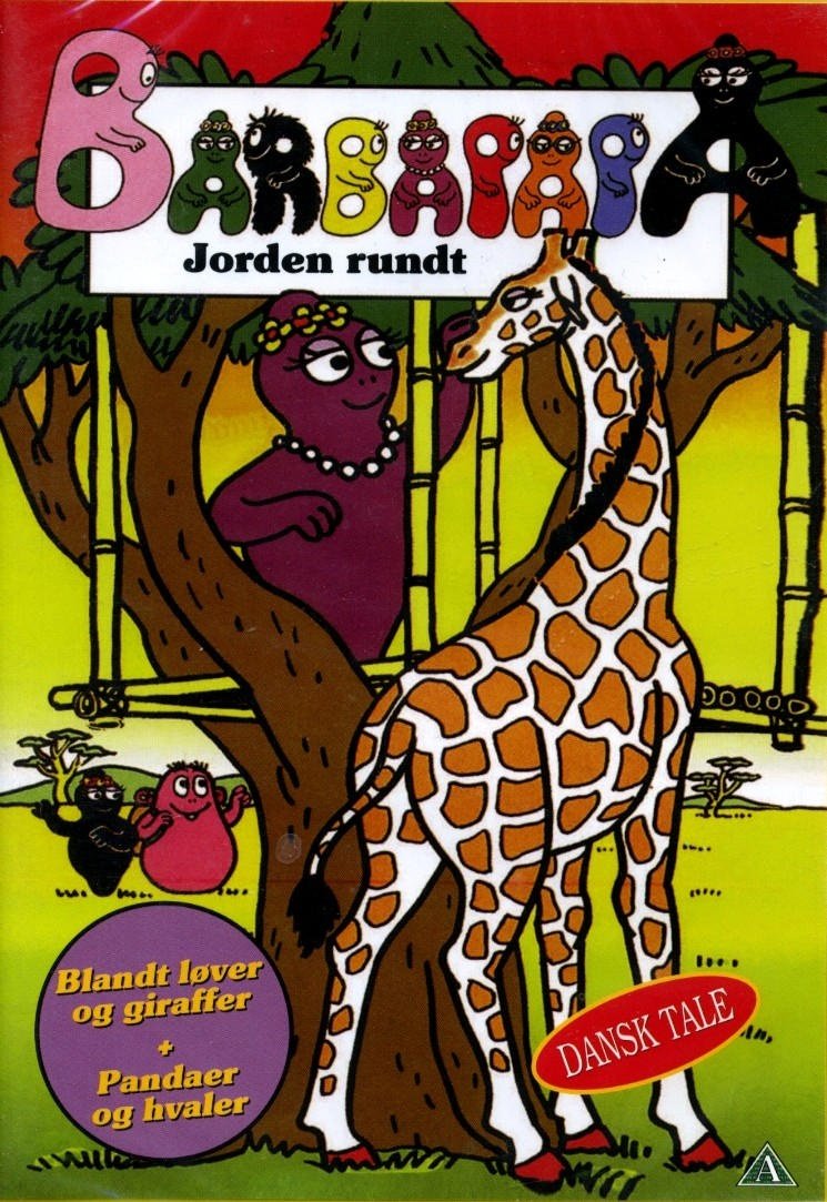 Barbapapa - Jorden Rundt - Blandt Løver, giraffer, pandaer og hvarler (DVD)