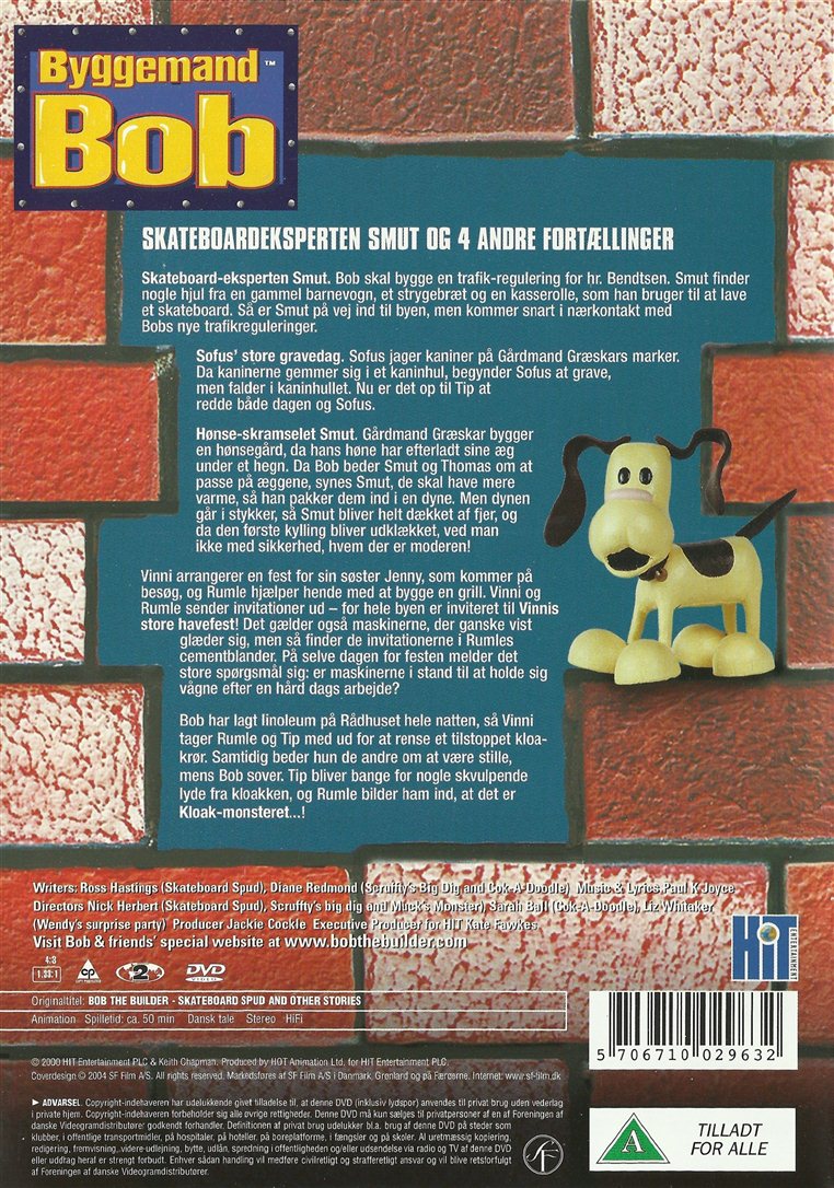 Byggemand Bob 11 - Skateboardeksperten Smut (DVD)