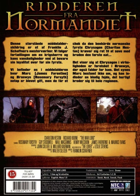 Ridderen fra Normandiet (DVD)