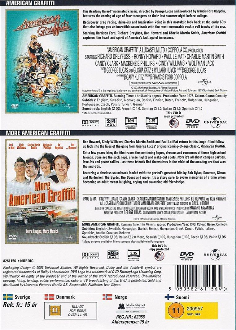 American Graffiti/More American Graffiti (DVD)