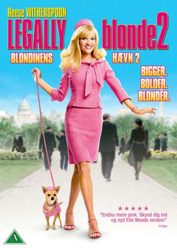 Legally Blonde 2: Blondinens Hævn 2 (DVD)