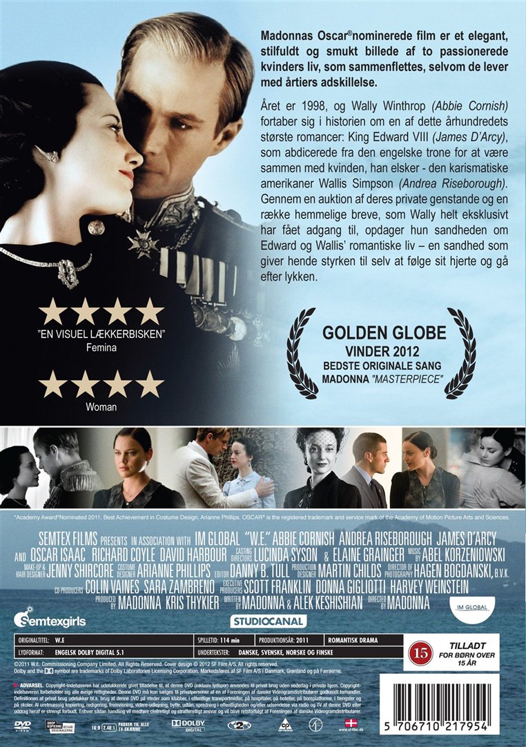 W.E.: Wallis & Edward (DVD)