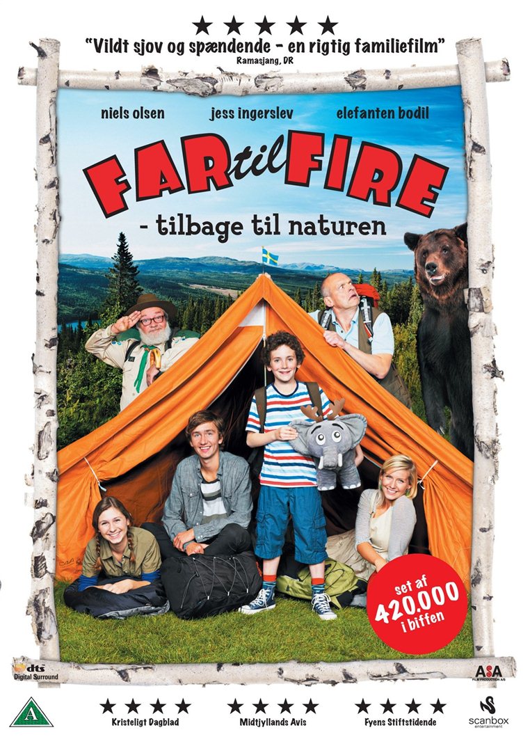 Far til Fire - Tilbage Til Naturen (DVD)