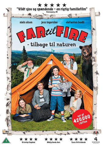 Far til Fire - Tilbage Til Naturen (DVD)
