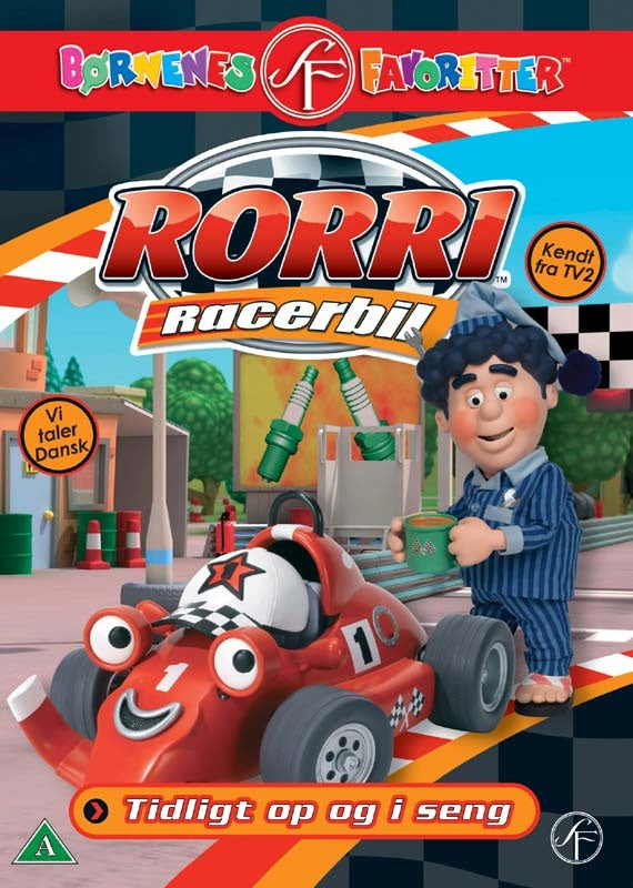 Rorri Racerbil - Tidligt op og i seng (DVD)