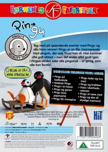 Pingu på kælkeskole (DVD)