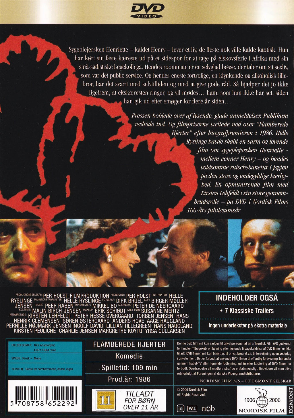 Flamberede hjerter (DVD)