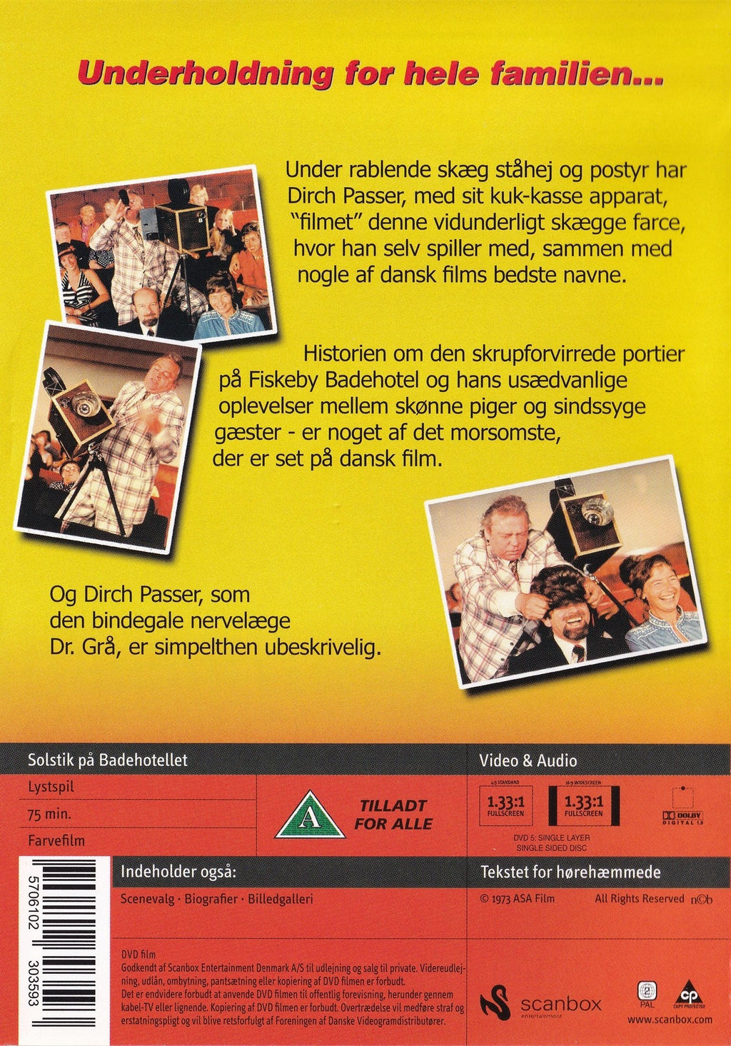 Solstik på badehotellet (DVD)