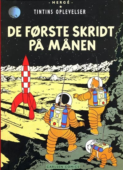 Tintins Oplevelser: De Første Skridt på Månen (DVD)