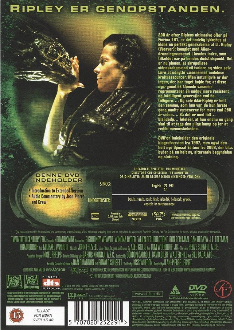 Alien: Resurrection (DVD)