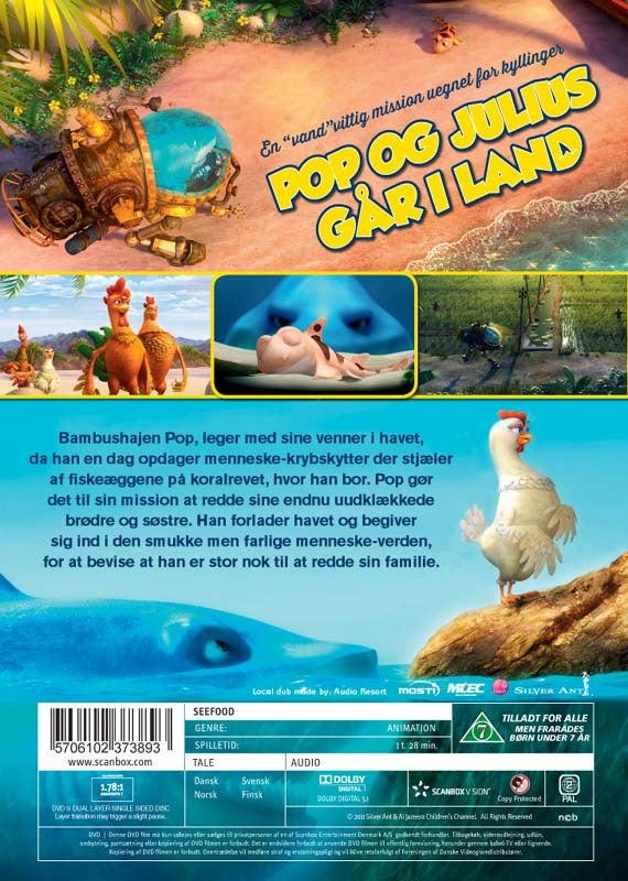 Pop og Julius går i land (DVD)