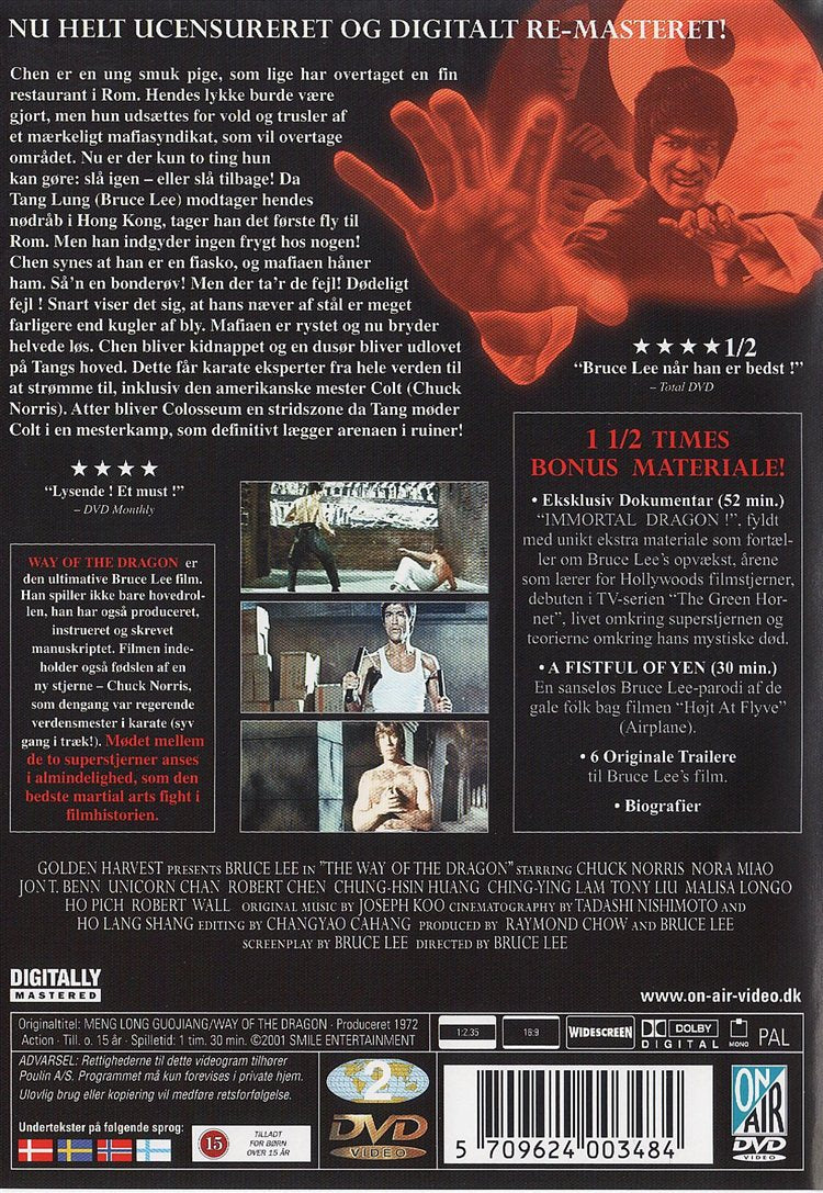 Way of the Dragon (DVD)