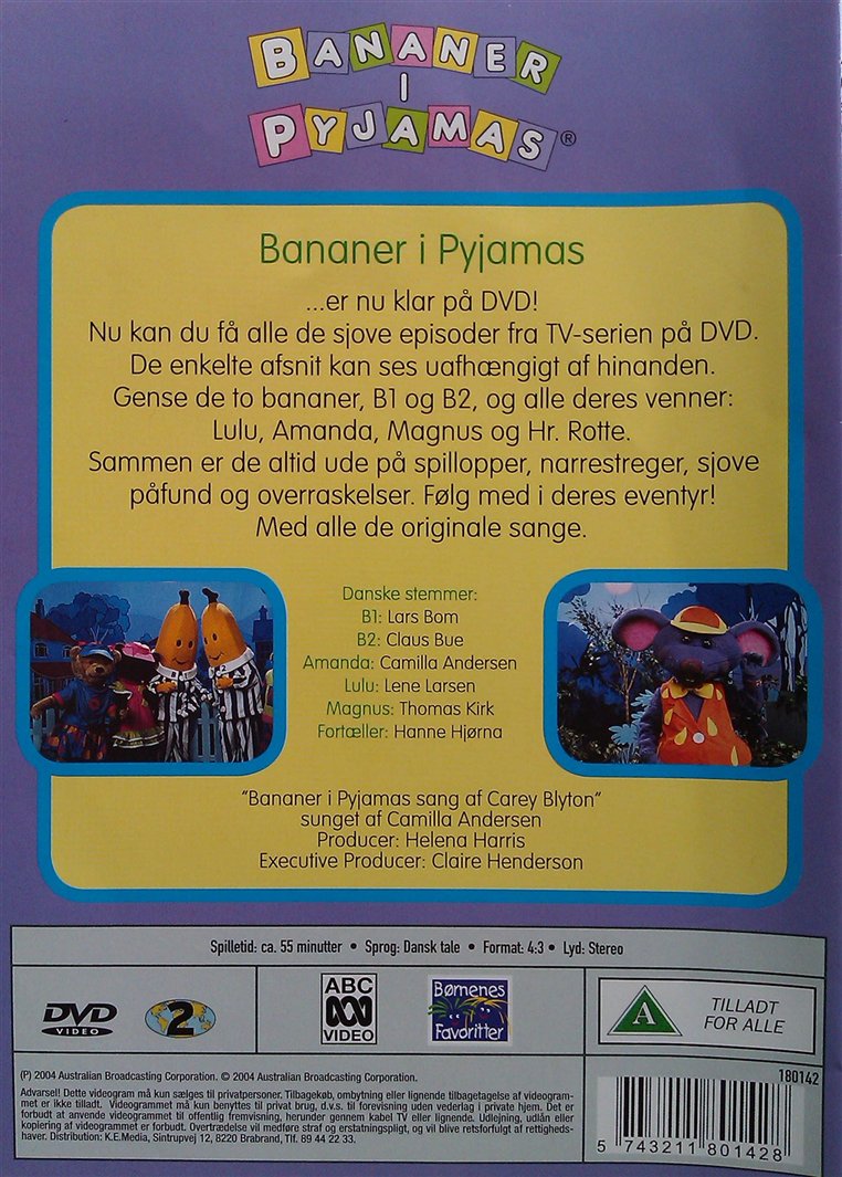 Bananer i pyjamas - Banan-uhyrer! (DVD)