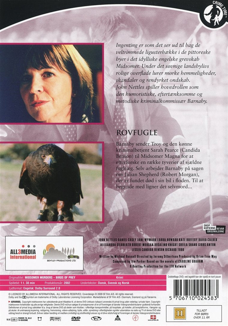 Kriminalkommissær Barnaby - Rovfugle (DVD)