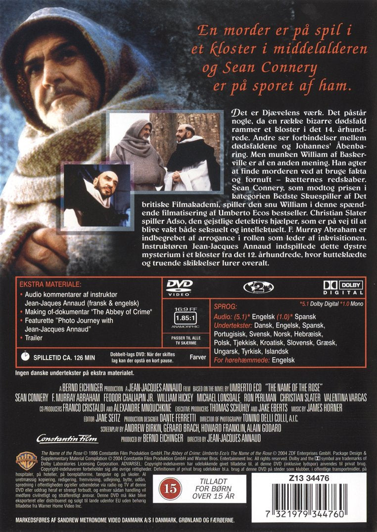 Rosens navn (DVD)