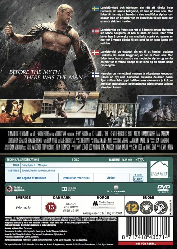 The Legend of Hercules (DVD)
