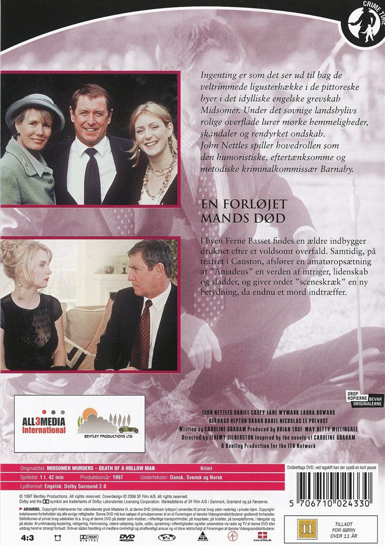 Kriminalkommissær Barnaby: En Forløjet Mands Død (DVD)
