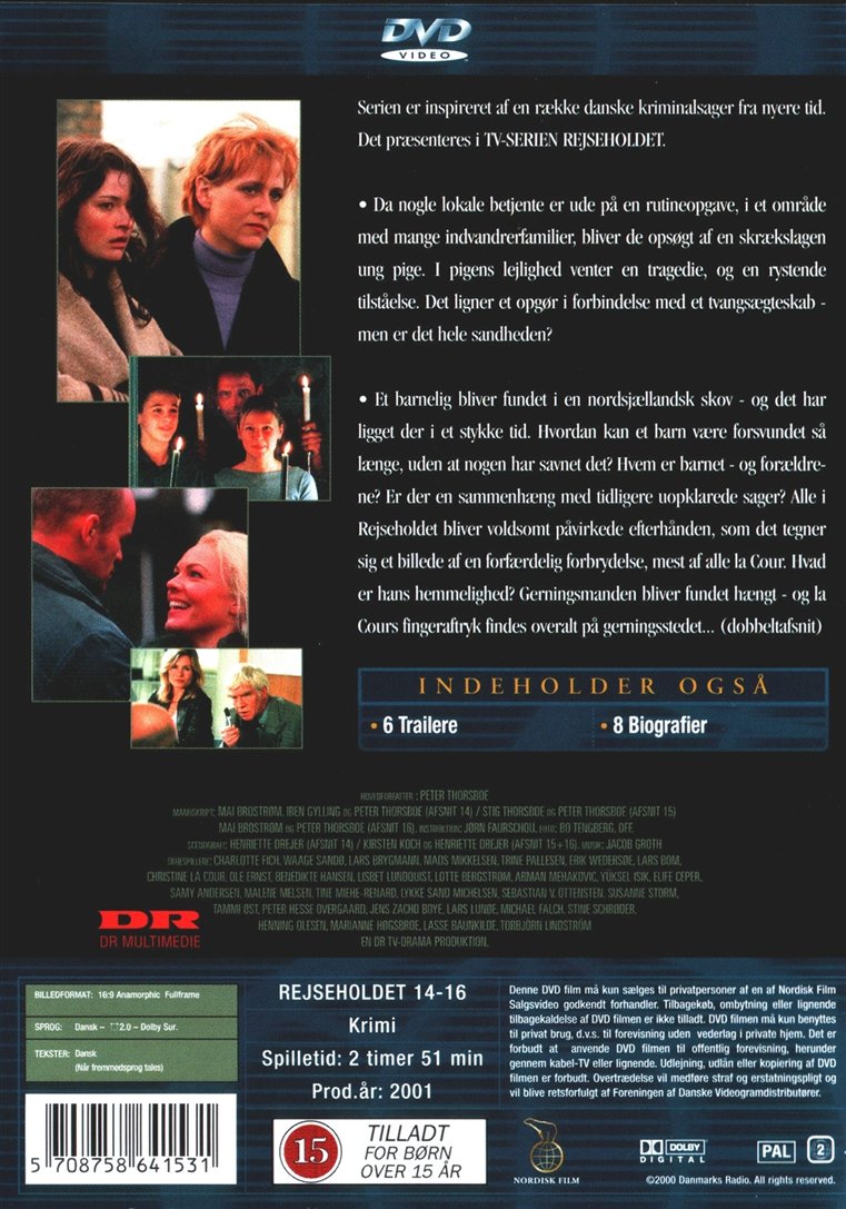 Rejseholdet 5 (Afsnit 14-16) (DVD)