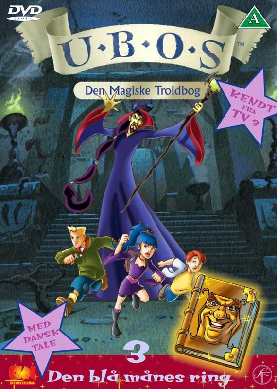 UBOS - Den Magiske Troldbog 3: Den blå månes ring (DVD)