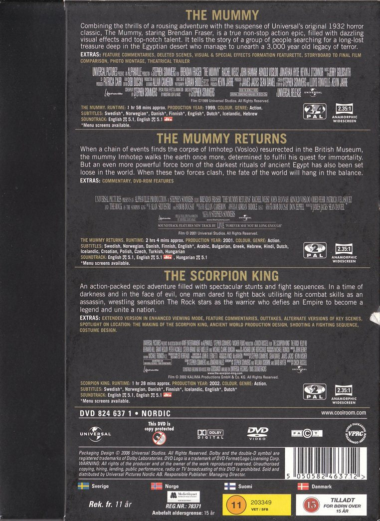 The Mummy Legends (DVD)