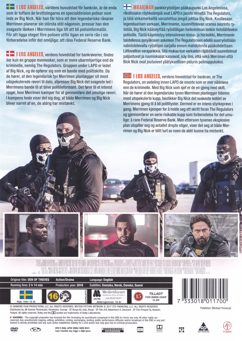 Den Of Thieves (DVD)