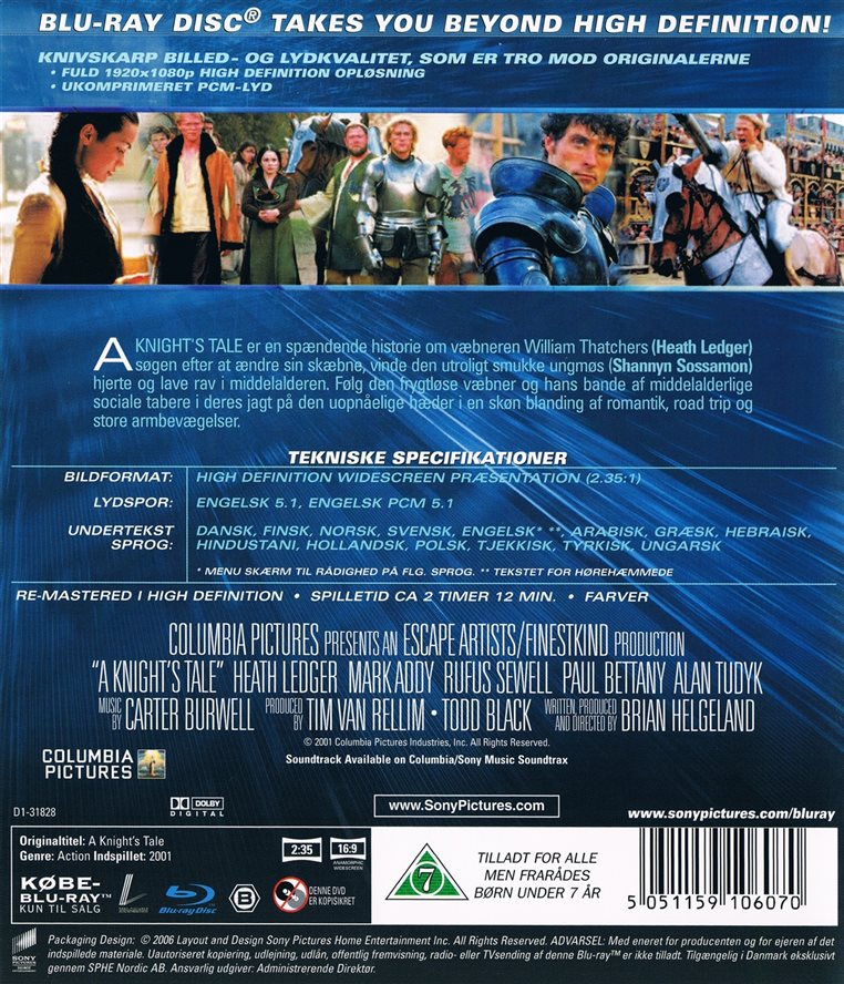 A Knight's Tale (Blu-ray)