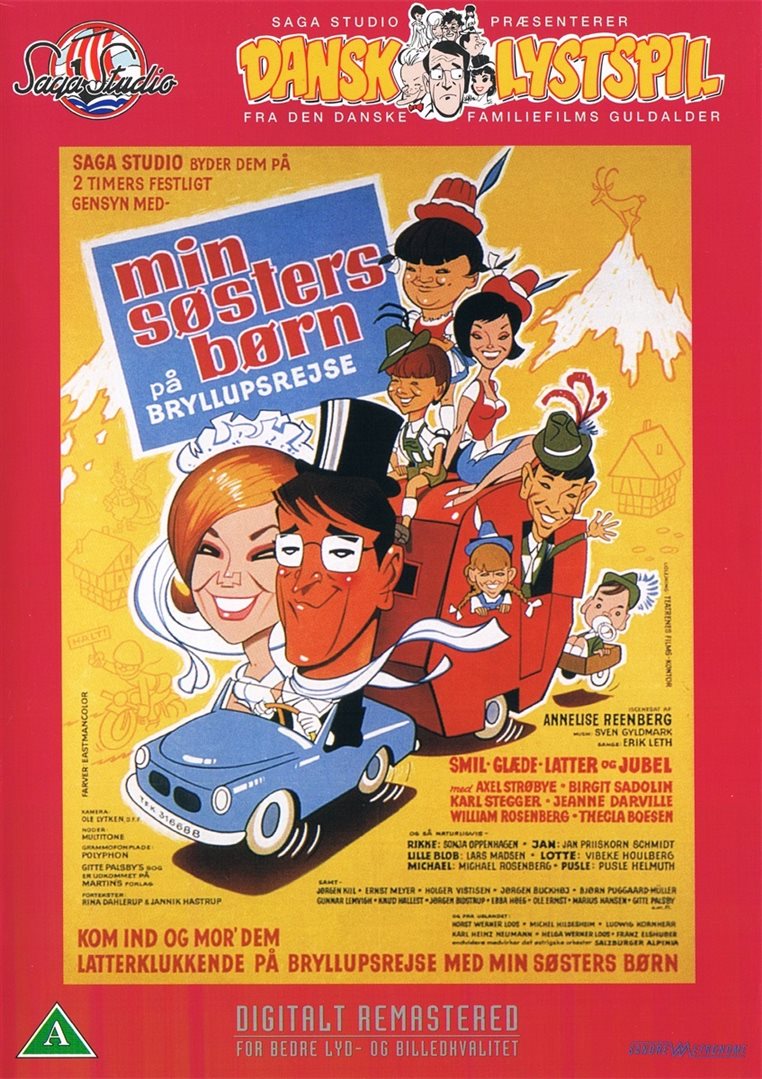 Min søsters børn på bryllupsrejse (DVD)