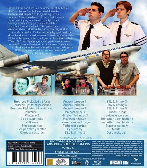 Niki Topgaard & Simon Langhoff: Den Store Samling (Blu-ray)