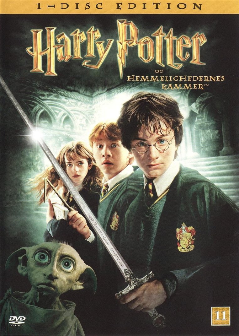 Harry Potter og hemmelighedernes kammer (DVD)