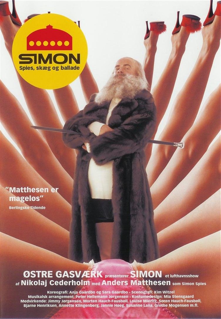Simon - Spies, skæg og ballade (DVD)