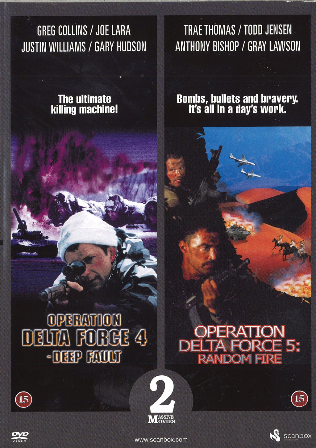 Operation Delta Force 4 / Operation Delta Force 5 (DVD) – RetroHygge.dk