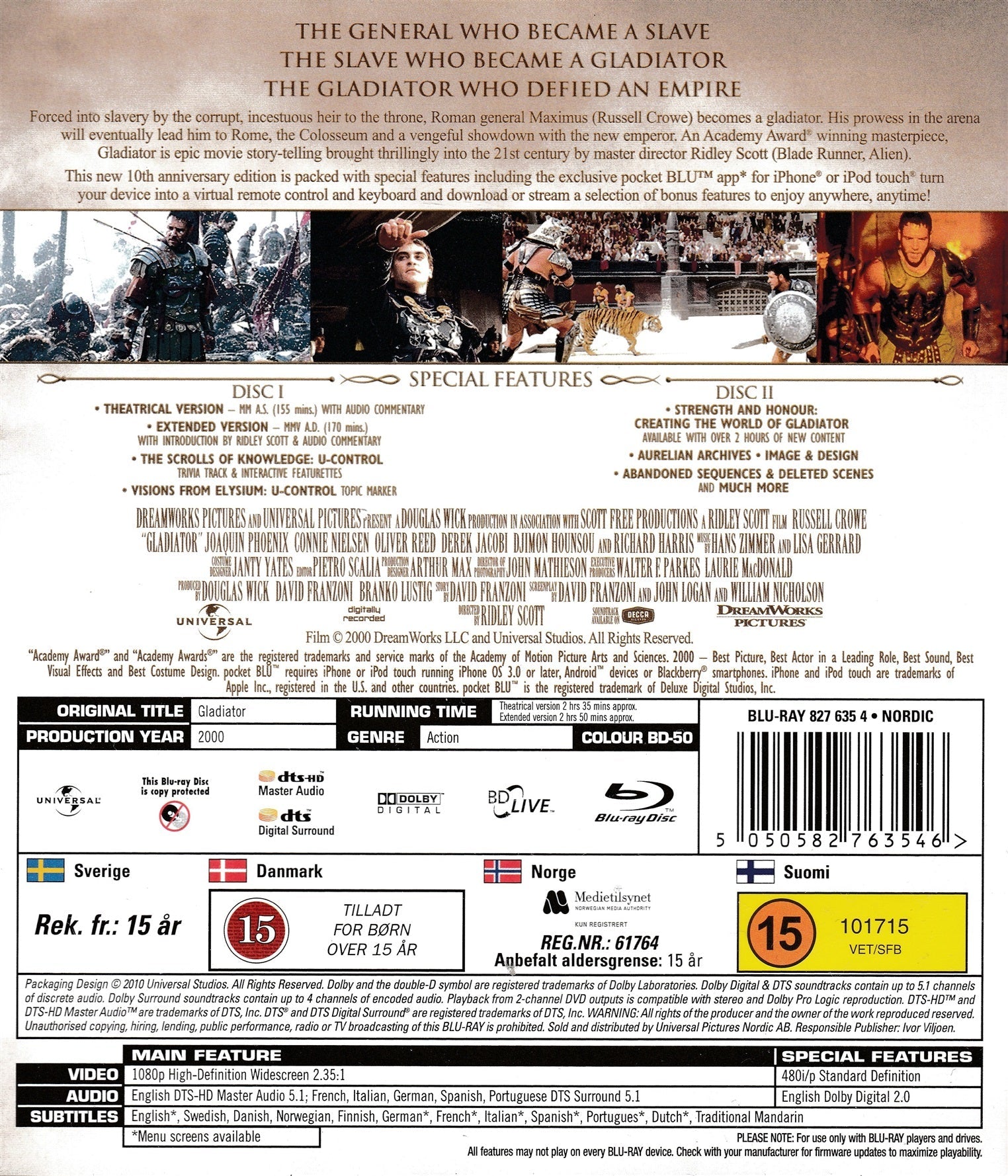 Gladiator (Blu-ray)