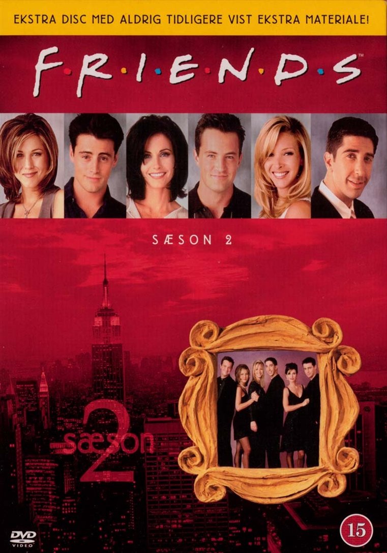 Friends - Sæson 2 + bonus disc (DVD)