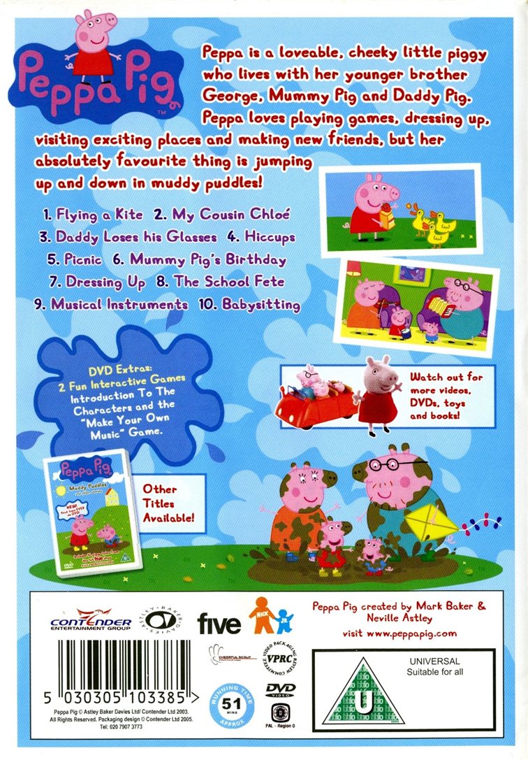 Peppa Pig: Flying A Kite and other stories (DVD)