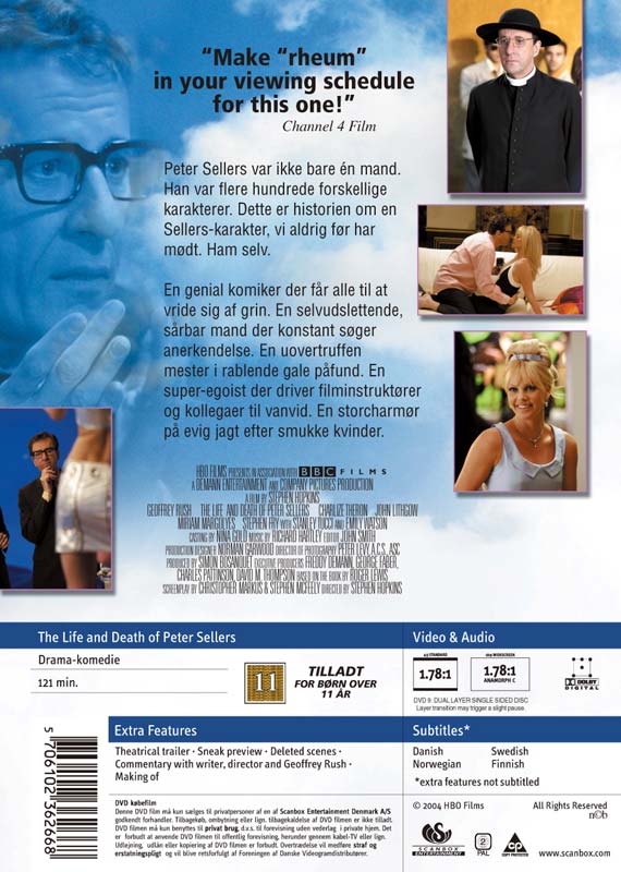 The Life and Death of Peter Sellers (DVD)