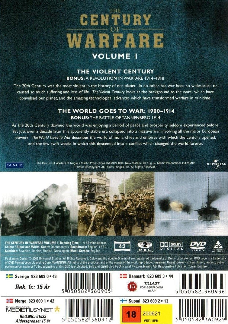 The Century of Warfare - Volume 1 (DVD)