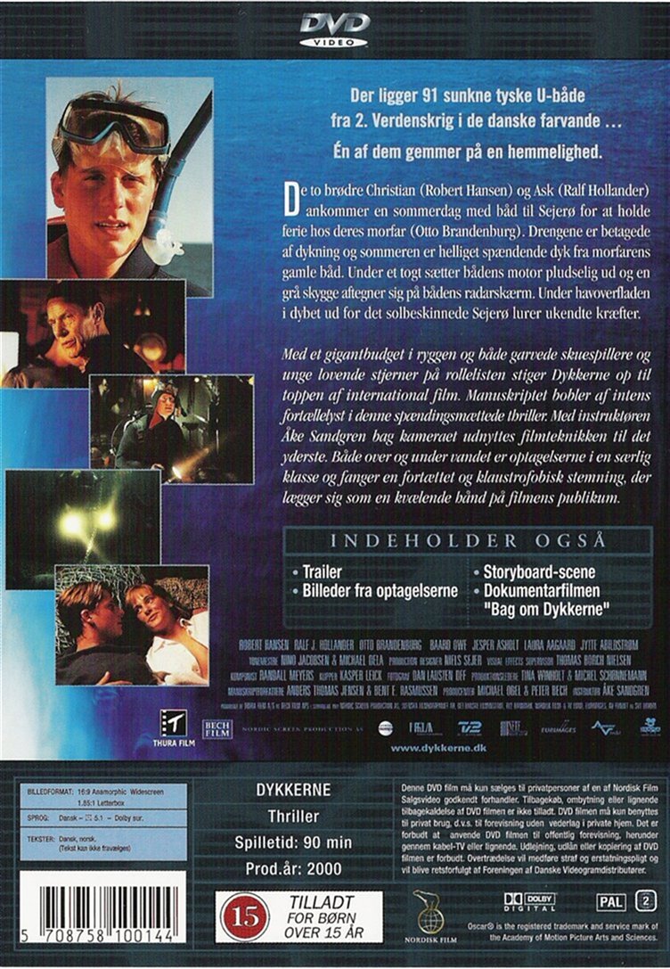 Dykkerne (DVD)