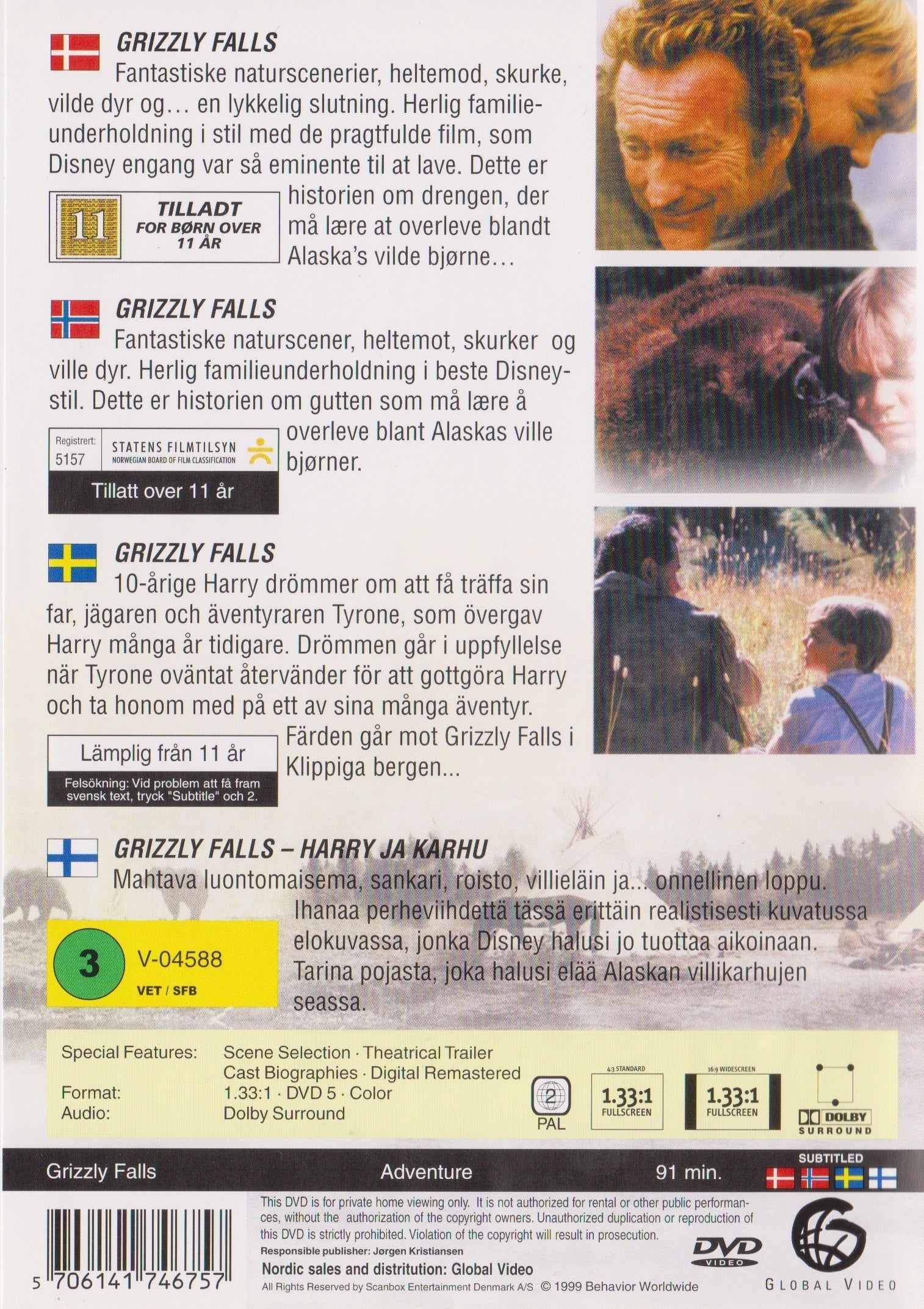 Grizzly Falls (DVD)