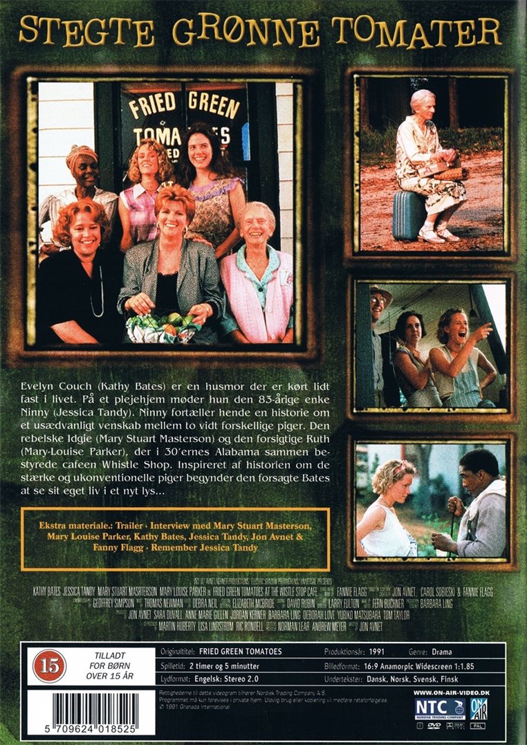 Stegte grønne tomater (DVD)