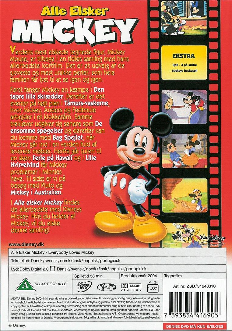 Alle elsker Mickey (DVD)